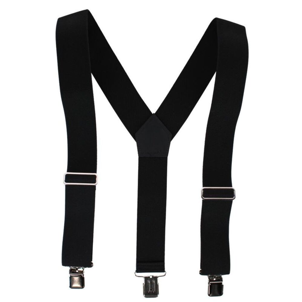 Welch Men's Big & Tall 2 Inch Elastic Y-Back Clip End Suspenders